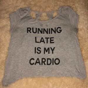 Miami- “Running Late is my Cardio” t-shirt 🏃‍♀️